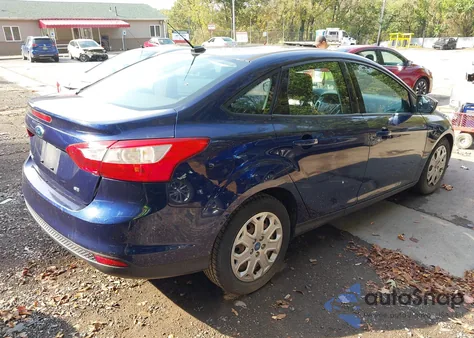 2012 Ford Focus Se from USA, damaged, VIN 1FAHP3F23CL128766